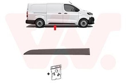 Citroen Sierlijst Zijdeur R. 3892406