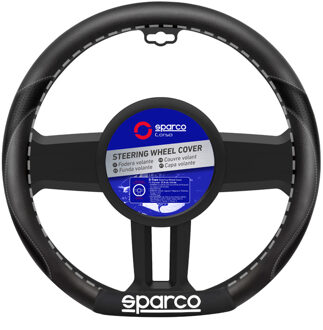 Citroen Sparco SPC-Line Stuurwielhoes 'Flat Bottom' Zwart SPSPS113