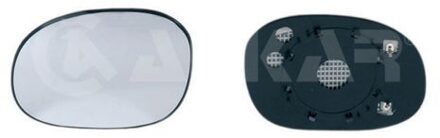 Citroen Spiegelglas Links -12/09 6431283