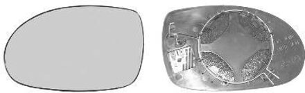 Citroen SPIEGELGLAS LINKS Asferisch VERWARMD