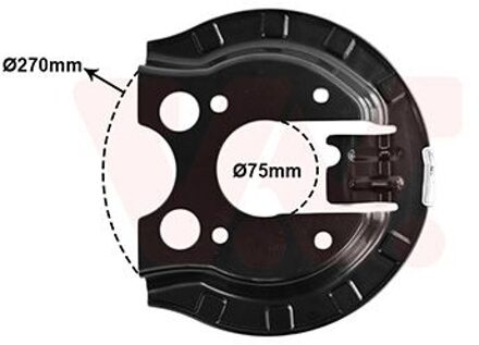 Citroen Stofschild Achter L/r 4040373