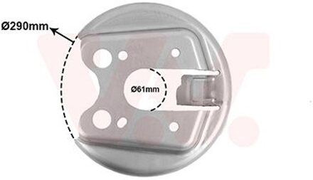 Citroen Stofschild Achter L/r 4084373