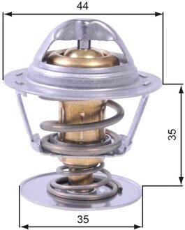 Citroen Thermostaat, koelvloeistof TH43688G1