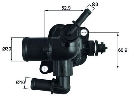 Citroen Thermostaat, koelvloeistof TI25188D