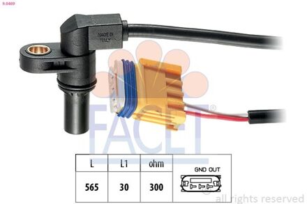 Citroen Toerentalsensor, automatische aandrijving 90469