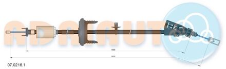 Citroen Trekkabel, parkeerrem 0702161