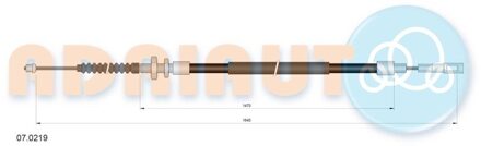 Citroen Trekkabel, parkeerrem 070219