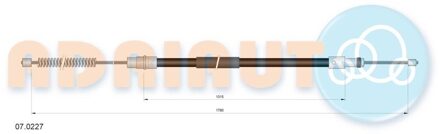 Citroen Trekkabel, parkeerrem 070227