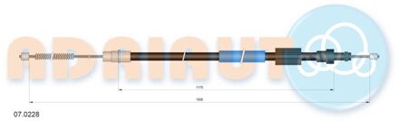 Citroen Trekkabel, parkeerrem 070228