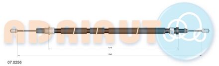 Citroen Trekkabel, parkeerrem 070256