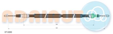 Citroen Trekkabel, parkeerrem 070283