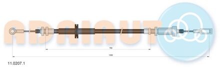 Citroen Trekkabel, parkeerrem 1102071