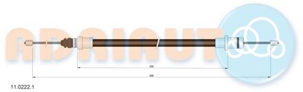 Citroen Trekkabel, parkeerrem 1102221