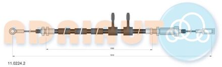 Citroen Trekkabel, parkeerrem 1102242