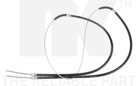 Citroen Trekkabel, parkeerrem 909910