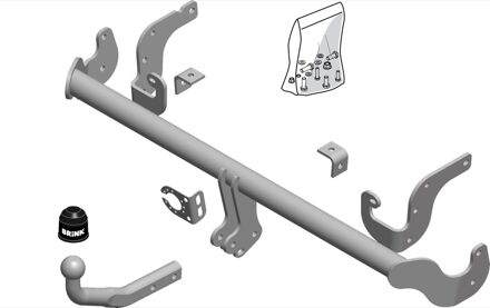 Citroen Vaste trekhaak 593300