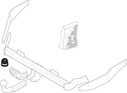 Citroen Vaste trekhaak