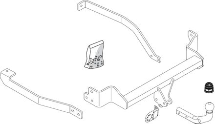 Citroen Vaste trekhaak
