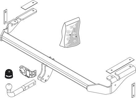 Citroen Vaste trekhaak