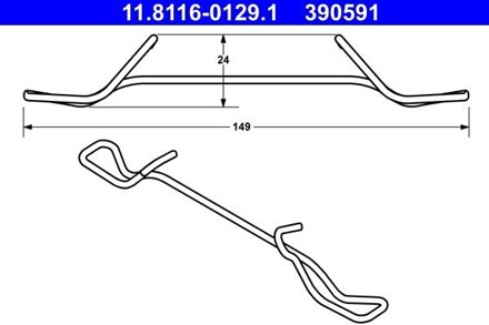Citroen Veer, Remklauw 11811601291