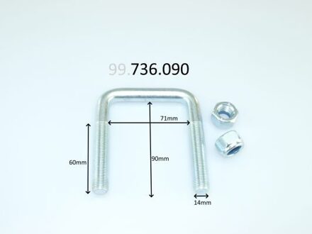 Citroen Veerklem 99736090