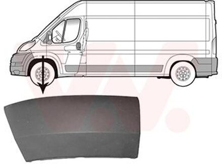 Citroen Verbreding, spatbord 1651523