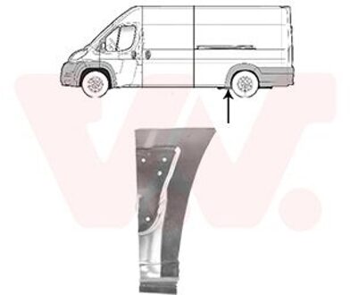 Citroen Zijplaat Achter L 0982141