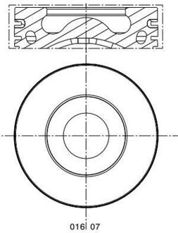 Citroen Zuiger 0160700