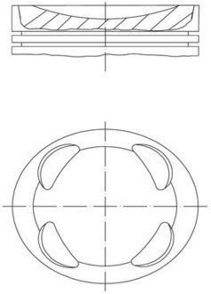 Citroen Zuiger 081PI00104002