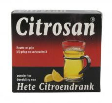 Citrosan Hete Citroendrank - Paracetamol & Vitamine C Sachets met Poeder - 10 stuks