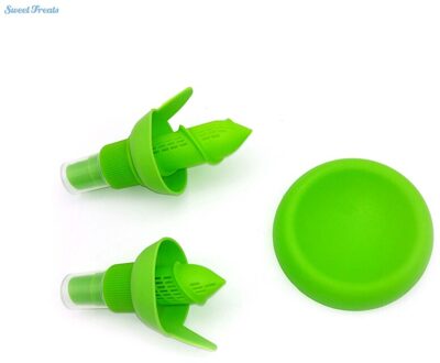 Citrus Citroensap Sproeier Hand Fruit Juicer Squeezer Ruimer met Houder Plaat Schroef Lock & Pomp Top 3 stks