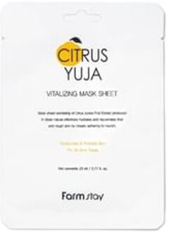Citrus Yuja Vitalizing Mask Sheet Set 23ml x 10 sheets