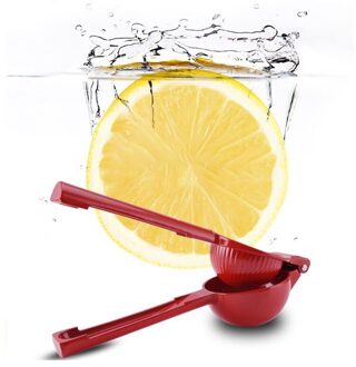 Citruspers Lime Oranje Manual Juicer Citruspers Heavy Duty Aluminium Handheld Rood
