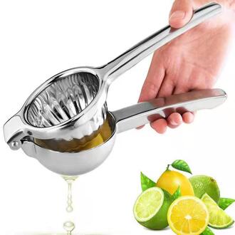Citruspers Rvs Handleiding Handpers Citroen Citrus Juicer Citruspers Bar Keuken Processor Gadget Keuken Gereedschap sliver