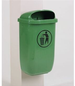 City-afvalbak Groen 50l