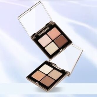 City Monologue Quad Eyeshadow - 2 Types 02# Pink Brown - 6.6g