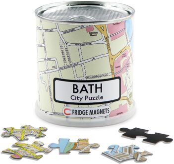 City Puzzle Bath City - Puzzel - Magnetisch - 100 puzzelstukjes