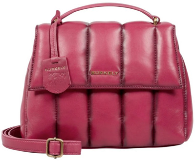 Citybag - Stijlvol en Compact Burkely , Pink , Dames - ONE Size