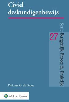 Civiel deskundigenbewijs -  M. de Groot (ISBN: 9789013181173)