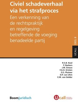 Civiel schadeverhaal via het strafproces - eBook R.S.B. Kool (9462745994)