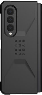 Civilian Backcover Samsung Galaxy Z Fold3 Telefoonhoesje Zwart