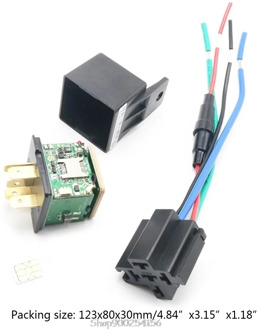 CJ720 Car Relay GPS Tracker GSM Locator Remote Control Anti-theft Device Surveillance System Move Alarm Cut Off O15 20 Dropship