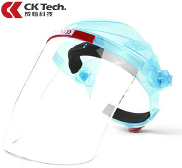 CK Tech.Protective Mask Full Face Shield Transparent Screen Welding Anti-flame Splash Scratch-proof Clear Vision Protection