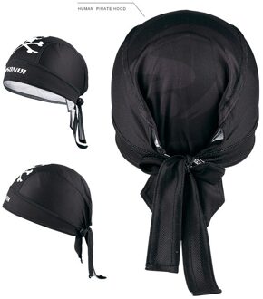 Ckahsbi Mannen Vrouwen Hoeden Fiets Cap Sjaal Sport Bandana Anti-Zweet Uv Hoofddeksels Multifunctionele Skelet Piraat cap Skeleton