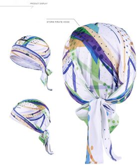 Ckahsbi Mannen Vrouwen Hoeden Fiets Cap Sjaal Sport Bandana Anti-Zweet Uv Hoofddeksels Multifunctionele Skelet Piraat cap storm