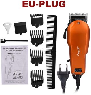 Ckeyin 220-240V Huishoudelijke Trimmer Mannen Scheerapparaat Professionele Tondeuse Snoer Clipper Voor Mannen Snijmachine Elektrische trimmer EU plug
