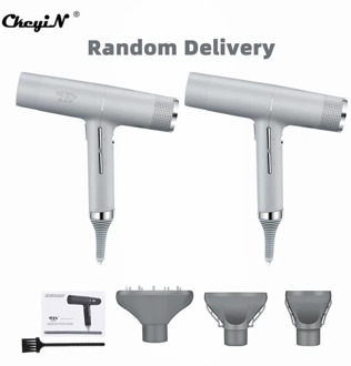 CkeyiN 3-in-1 Powerful Hair Dryer Negative Ions 3 Level Wind Salon Blow Dryer Quick Drying Temperature Adjustable Blow Dryer