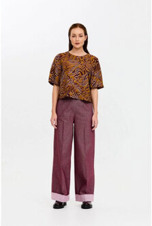 CKS 307669 brm top tirian brown medium - maat S Bruin