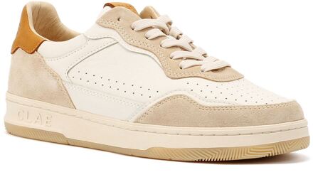 CLAE Haywood Fog Leather Heren Safari Sportschoenen Wit
