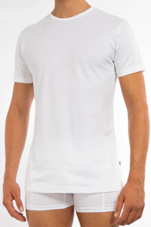 Claesens Heren 2-pack t-shirt - White- Maat M